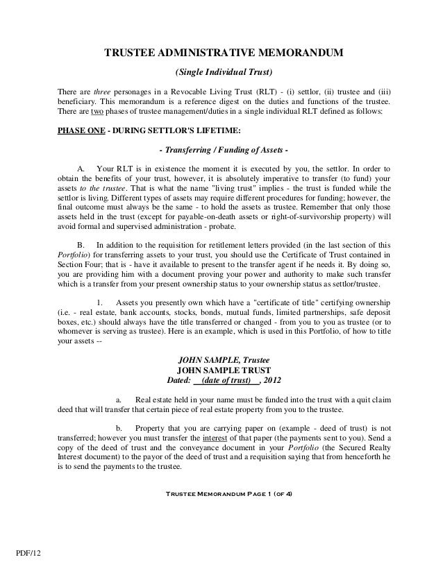 179647 sampleportfolio sample trust disbursement letter