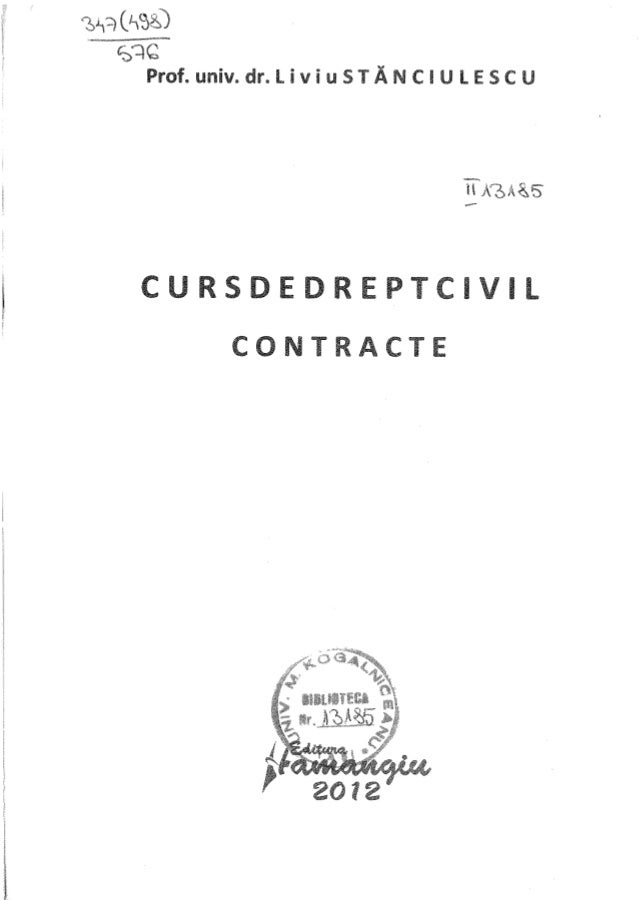 liviu stanciulescu contracte