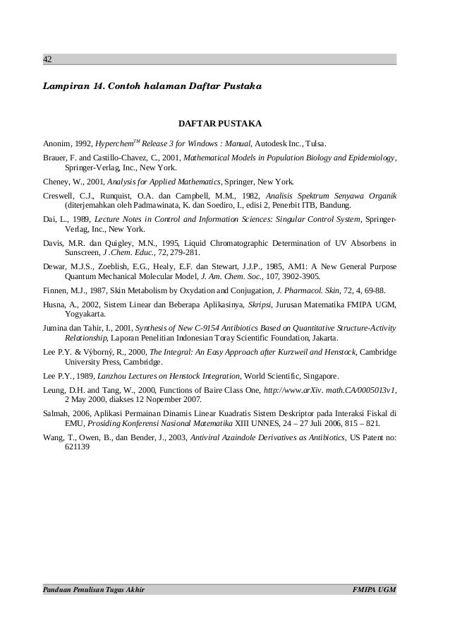 Penulisan daftar pustaka farmakologi dan terapi edisi 5 