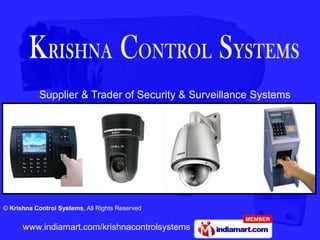 Supplier & Trader of Security & Surveillance Systems 