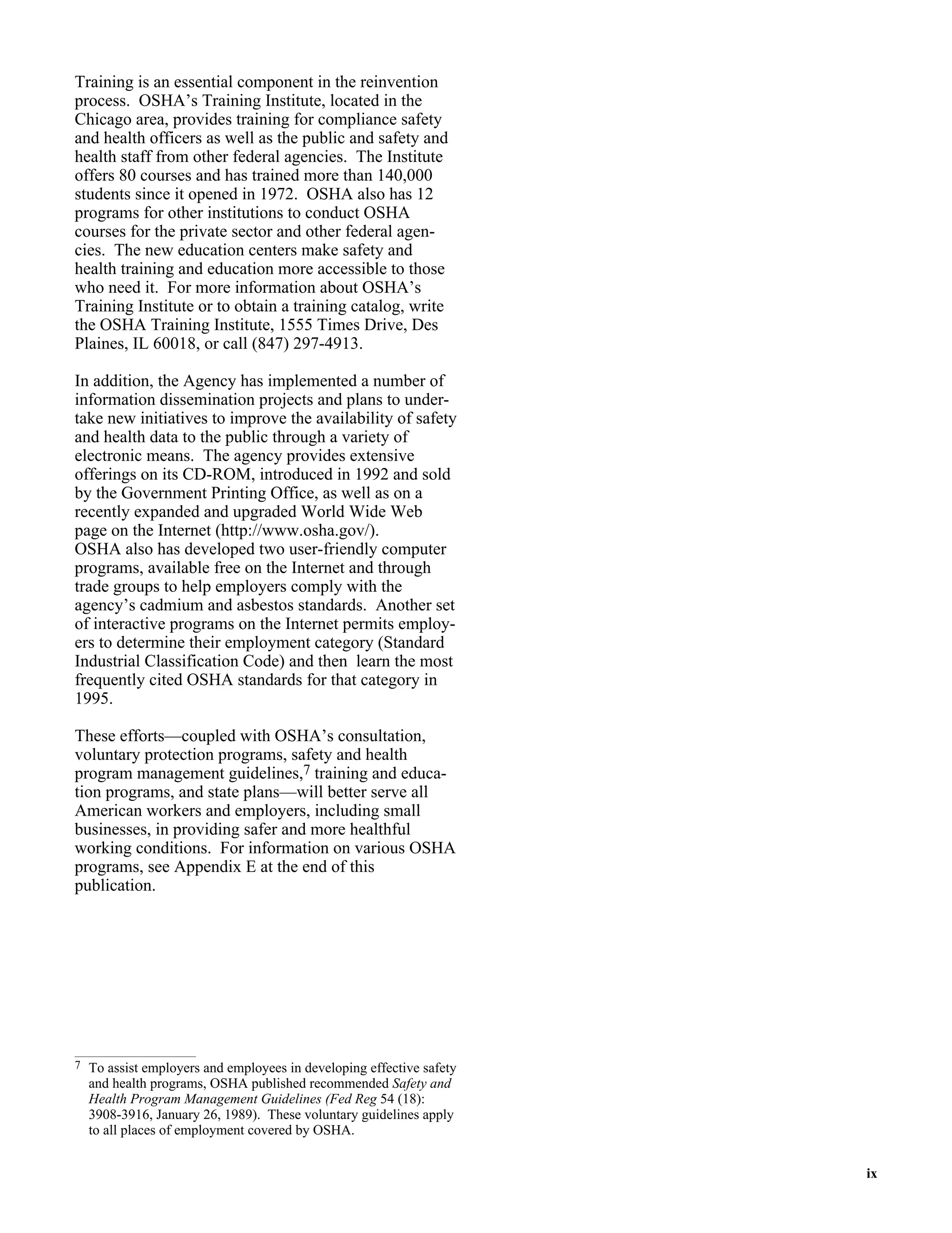 Osha for small business pdf