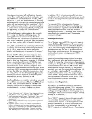 OSHA for Small Business | PDF