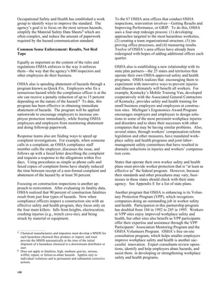Osha Response Memo Example.pdf OSHA for Small Business | PDF