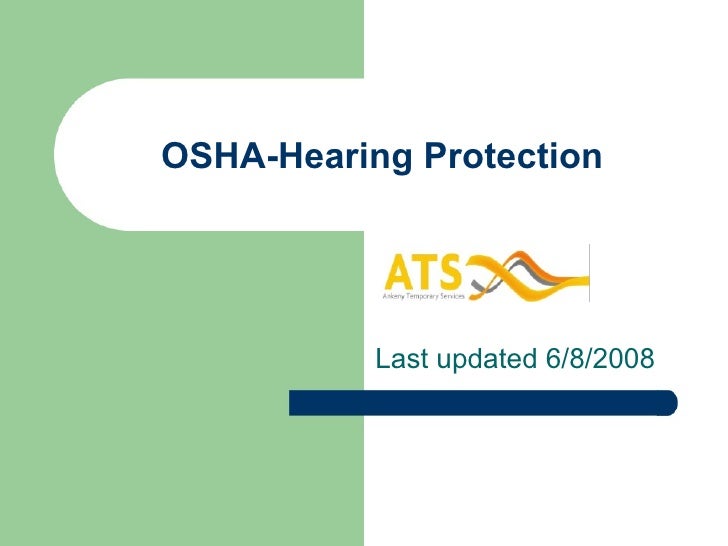 Ppt Hearing Conservation Training Powerpoint Presentation Free Download Id 292656