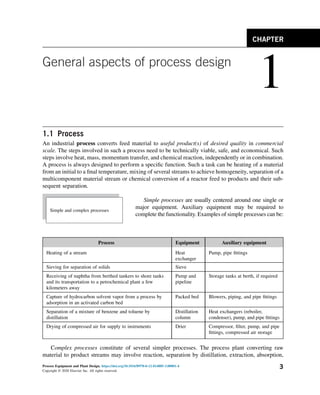 Process Equipment And Plant Design Principles And Practices Subhabrata ...