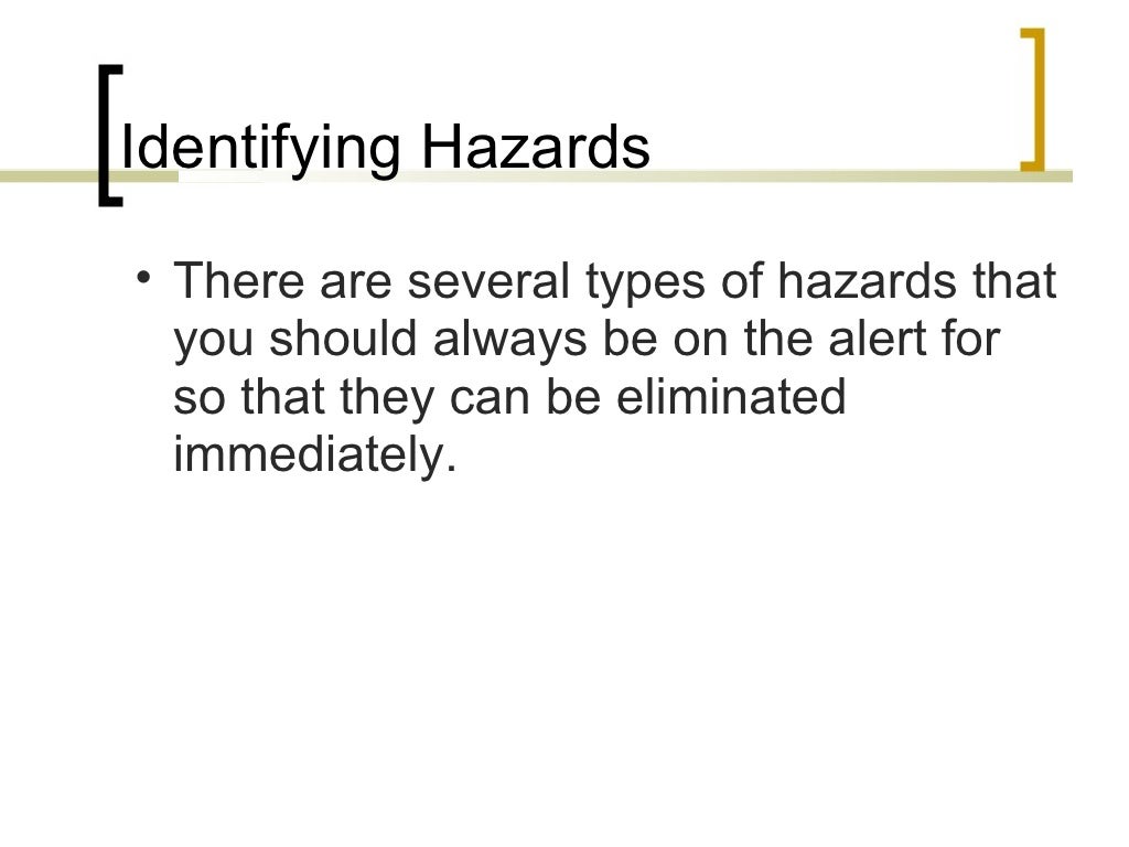 OSHA Good Housekeeping