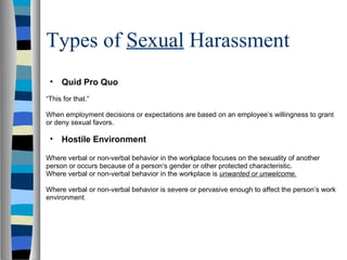 Harassment Powerpoint