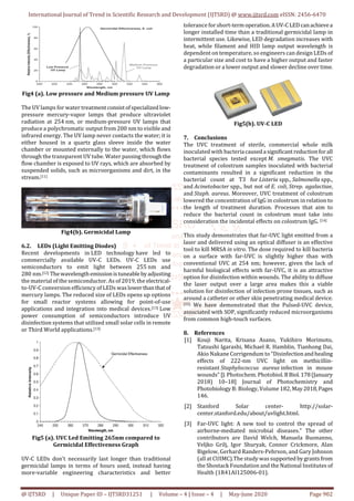 Research on Effect of UV C Light on Bacteria and Viruses | PDF