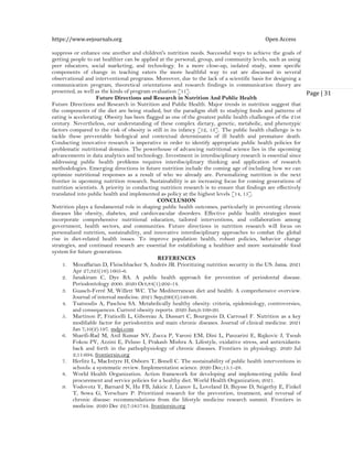The Impact of Nutrition on Public Health (www.kiu.ac.ug) | PDF