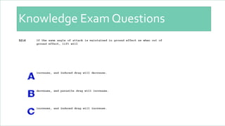 Knowledge Exam Questions
 