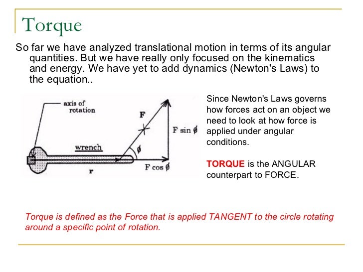 Rotational Torque Equation Tessshebaylo