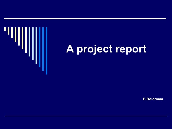 cover page design for project report