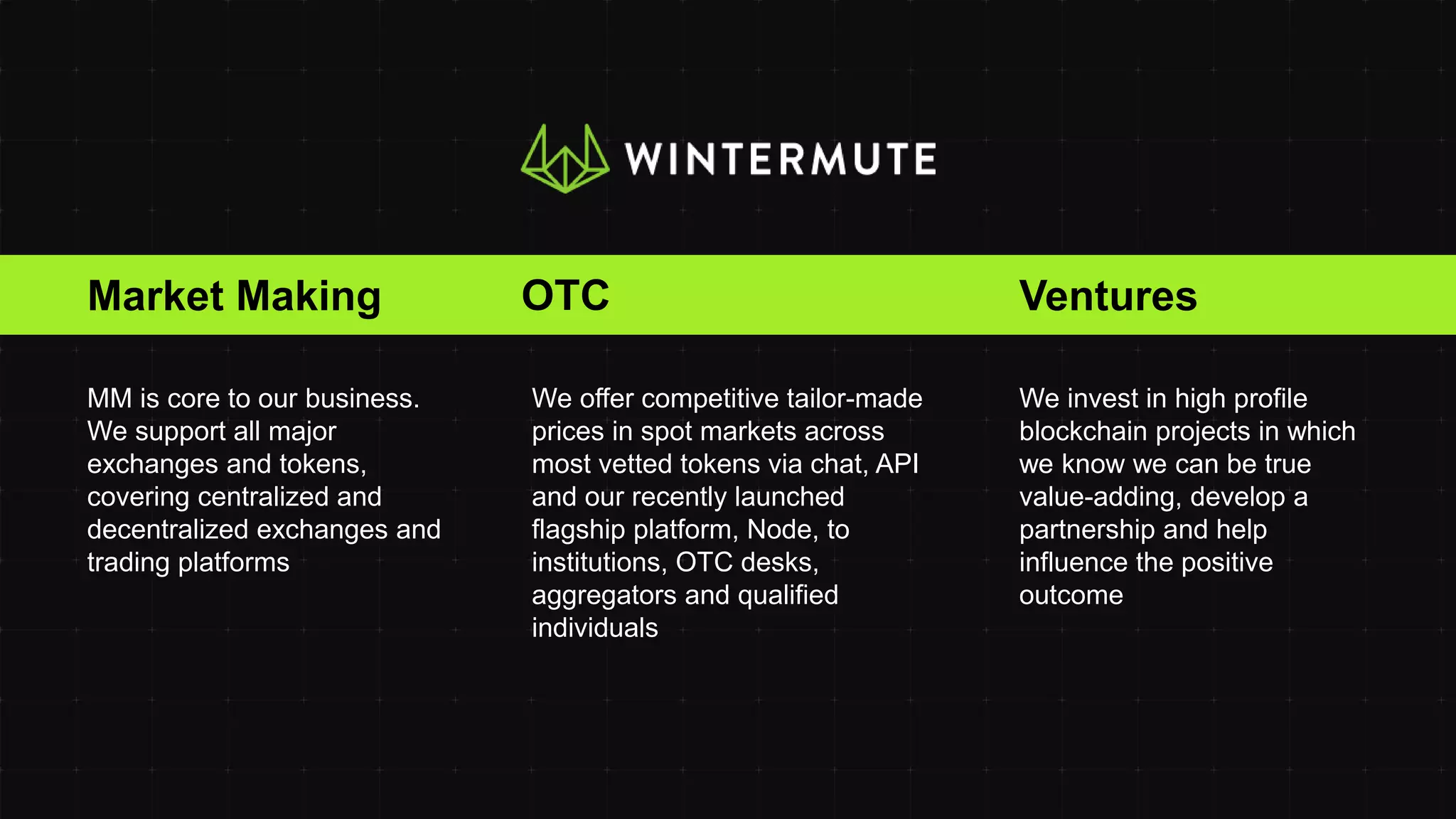 Intro to Wintermute | PPTX