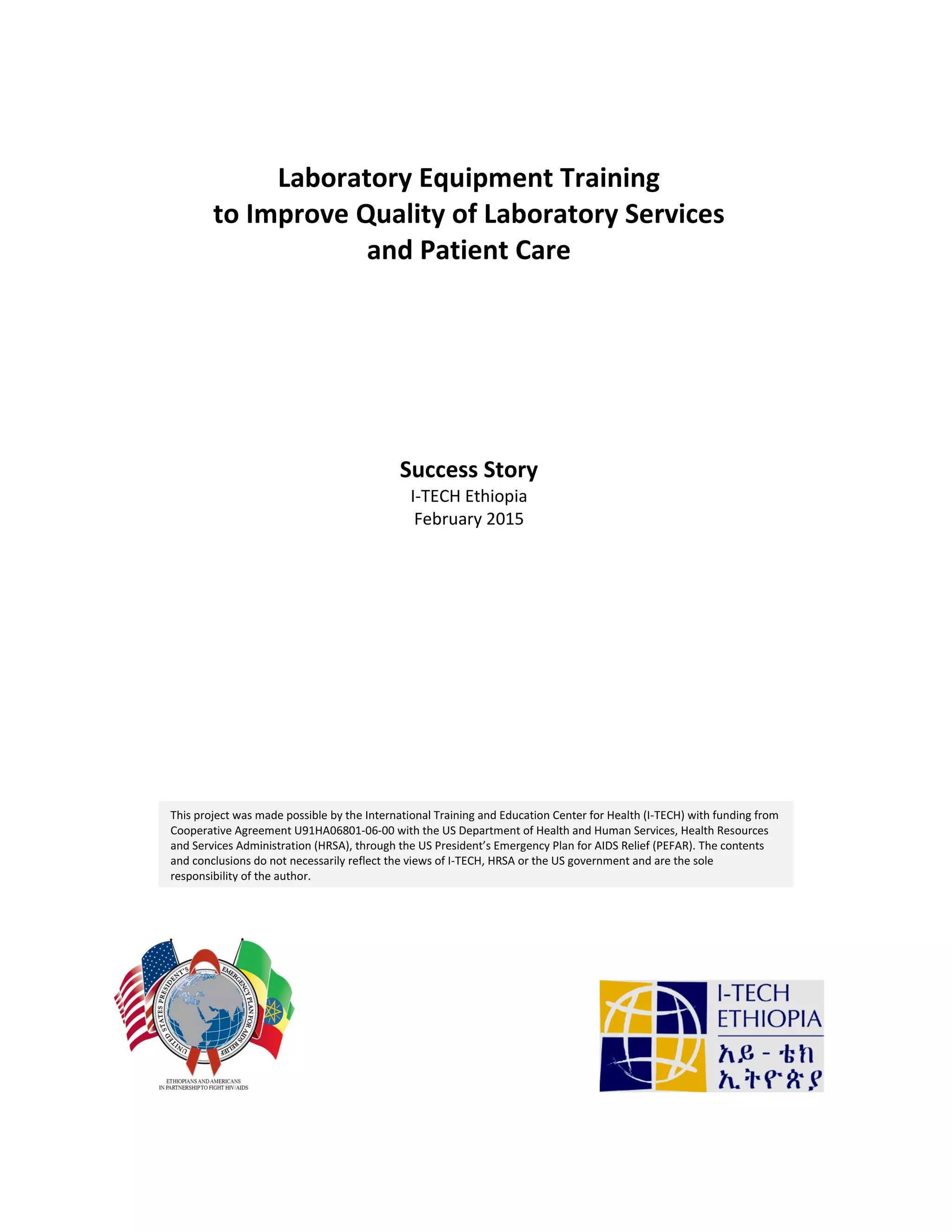 Laboratory Equipment Training | PDF