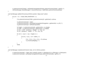 Programming Code Appendix (Appendix_Codes) Game Programming Portfolio - Soobum Lee | PDF