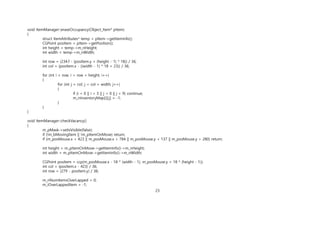 Programming Code Appendix (Appendix_Codes) Game Programming Portfolio - Soobum Lee | PDF
