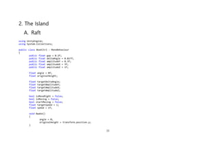 Appendix Code (Appendix_Codes) Game Programming Portfolio - Soobum Lee | PDF