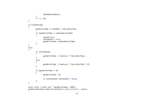 Programming Code Appendix (Appendix_Codes) Game Programming Portfolio - Soobum Lee | PDF