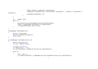 Appendix Code (Appendix_Codes) Game Programming Portfolio - Soobum Lee | PDF
