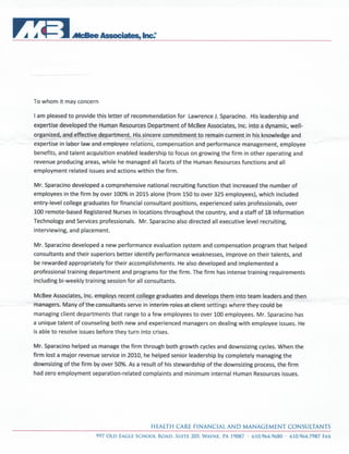Bushner Letter of Recommendation