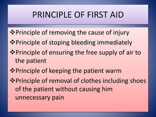 FIRST AID | PPTX