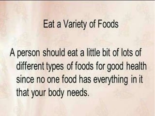 GOOD EATING HABIT | PPTX