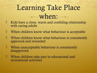 17 behaviour management techniques | PPT