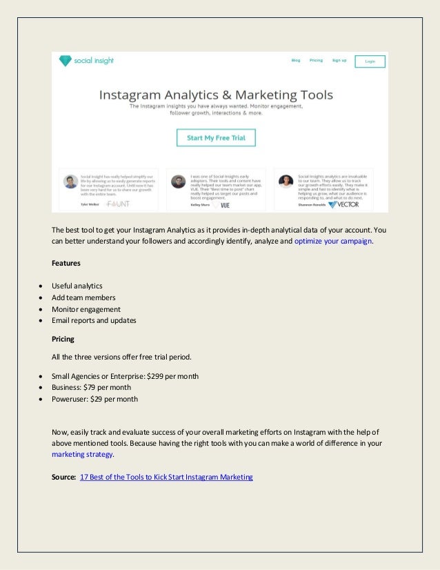 17 best of the tools to kick start instagram marketing - 638 x 826 jpeg 76kB