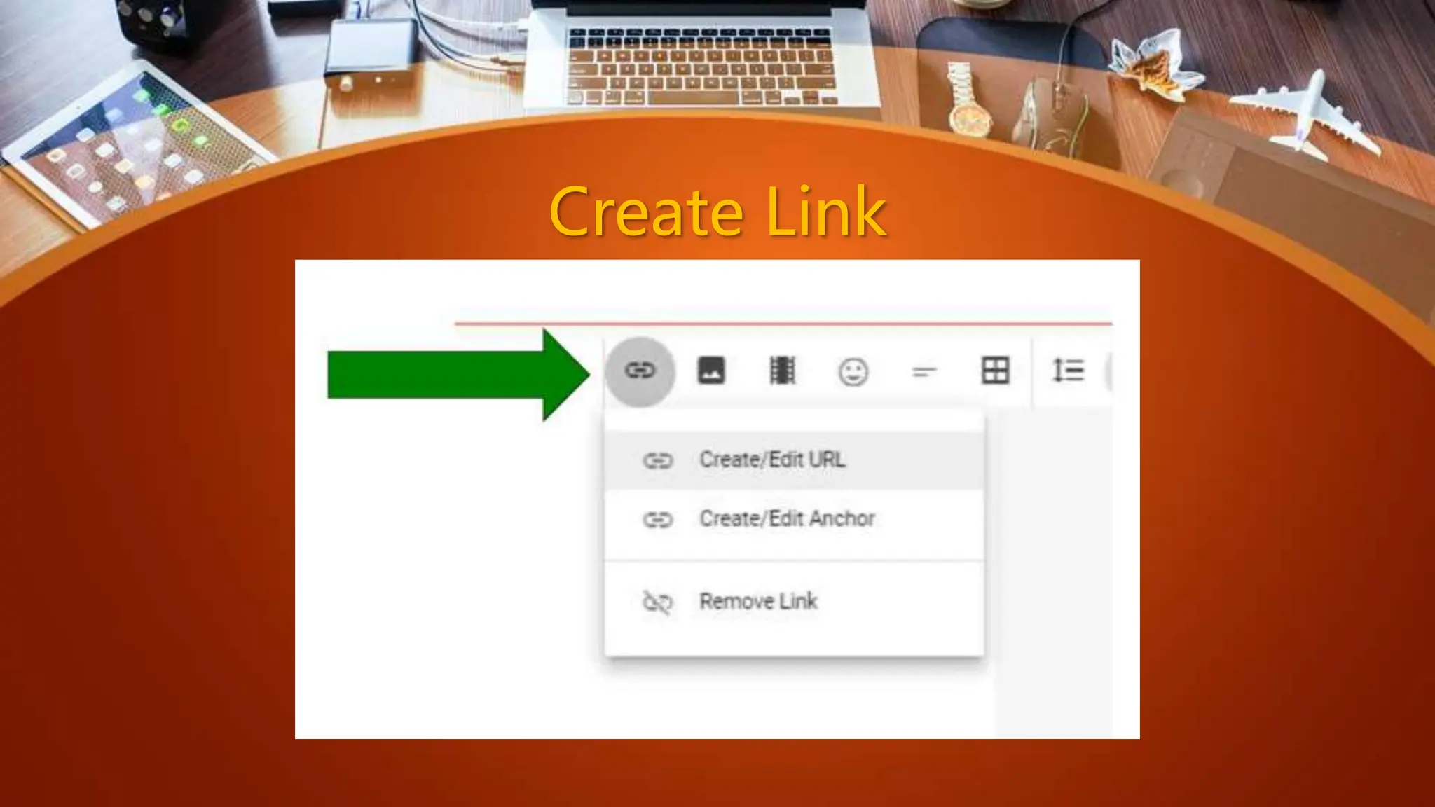 Create Link
 