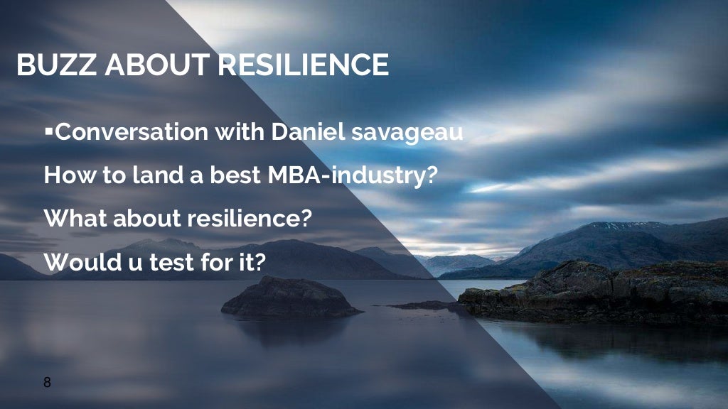 HBR HOW RESILIENCE WORKS?