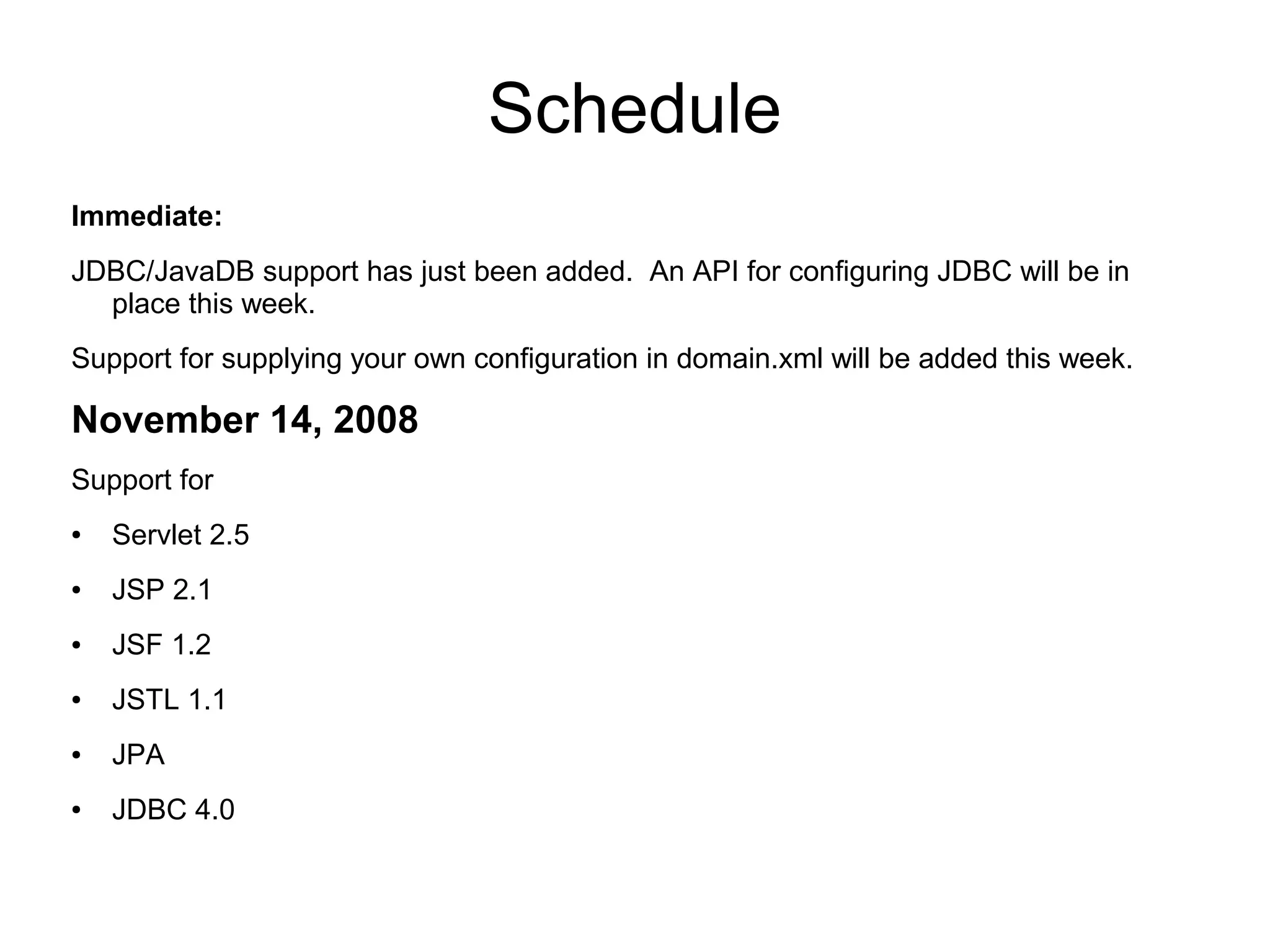 GlassFish Embedded API