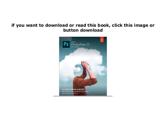 photoshop cc classroom in a book