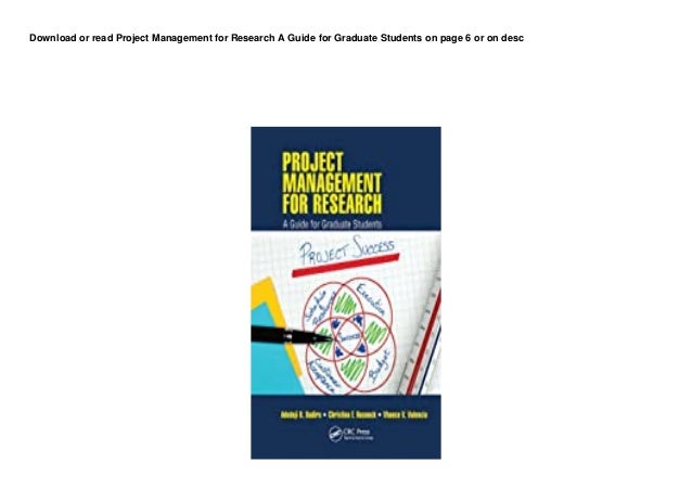 DL Project Management for Research A Guide for Graduate Students pedeef 2 dl project management for research a guide for graduate students pedeef 1 638