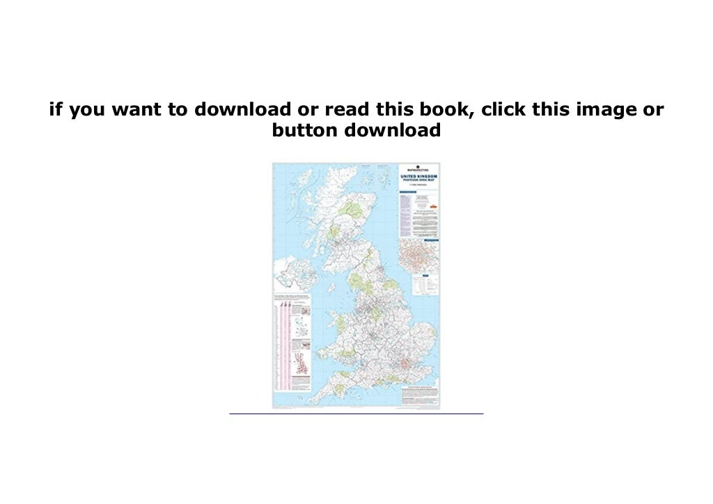 DL Postcode Area Map of The UK Laminated Wall Map pedeef