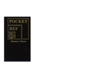 fr33 3PuuP Pocket Ref 4th Edition 4th Edition donlot Slide 10