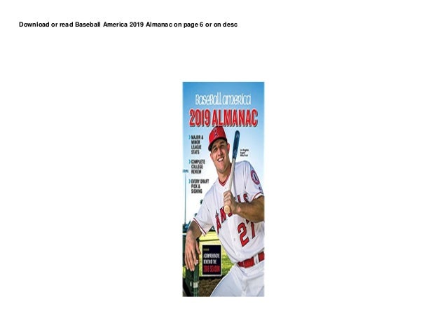 FR33 BUUK Baseball America 2019 Almanac pedeef 2 fr33 buuk baseball america 2019 almanac pedeef 1 638