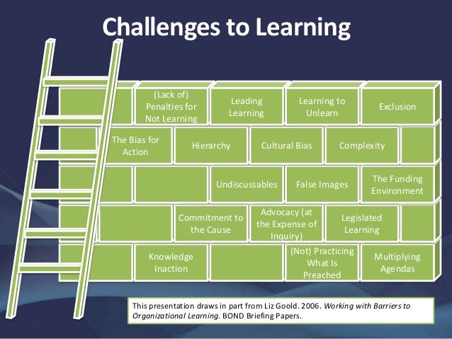17 Challenges to Learning