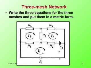 electrical circuits problems and analysis | PPT