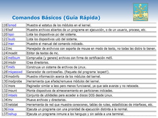 Comandos Básicos (Guía Rápida)
 