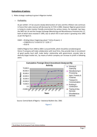 WAC report on Larson in Nigeria | DOCX
