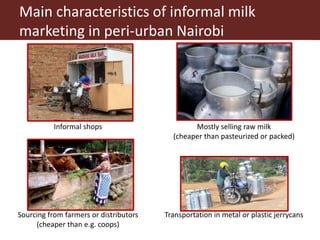 Gendered opportunities and constraints in milk trading in peri-urban Nairobi