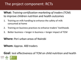 Gendered opportunities and constraints in milk trading in peri-urban Nairobi