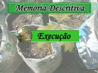 Memória DescritivaExecução