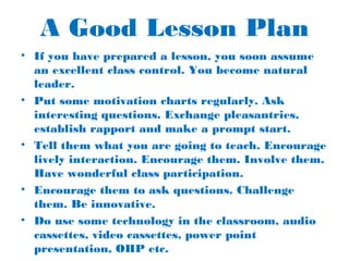 The Role of the Teacher | PPT