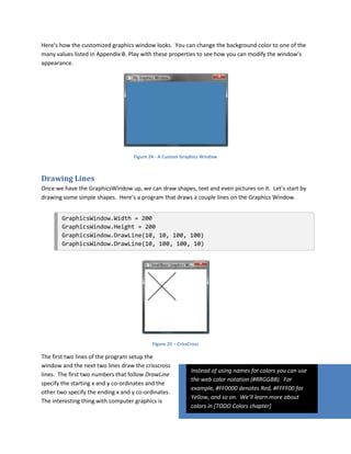 Small Basic Graphics Window Code Introducing small basic | PDF