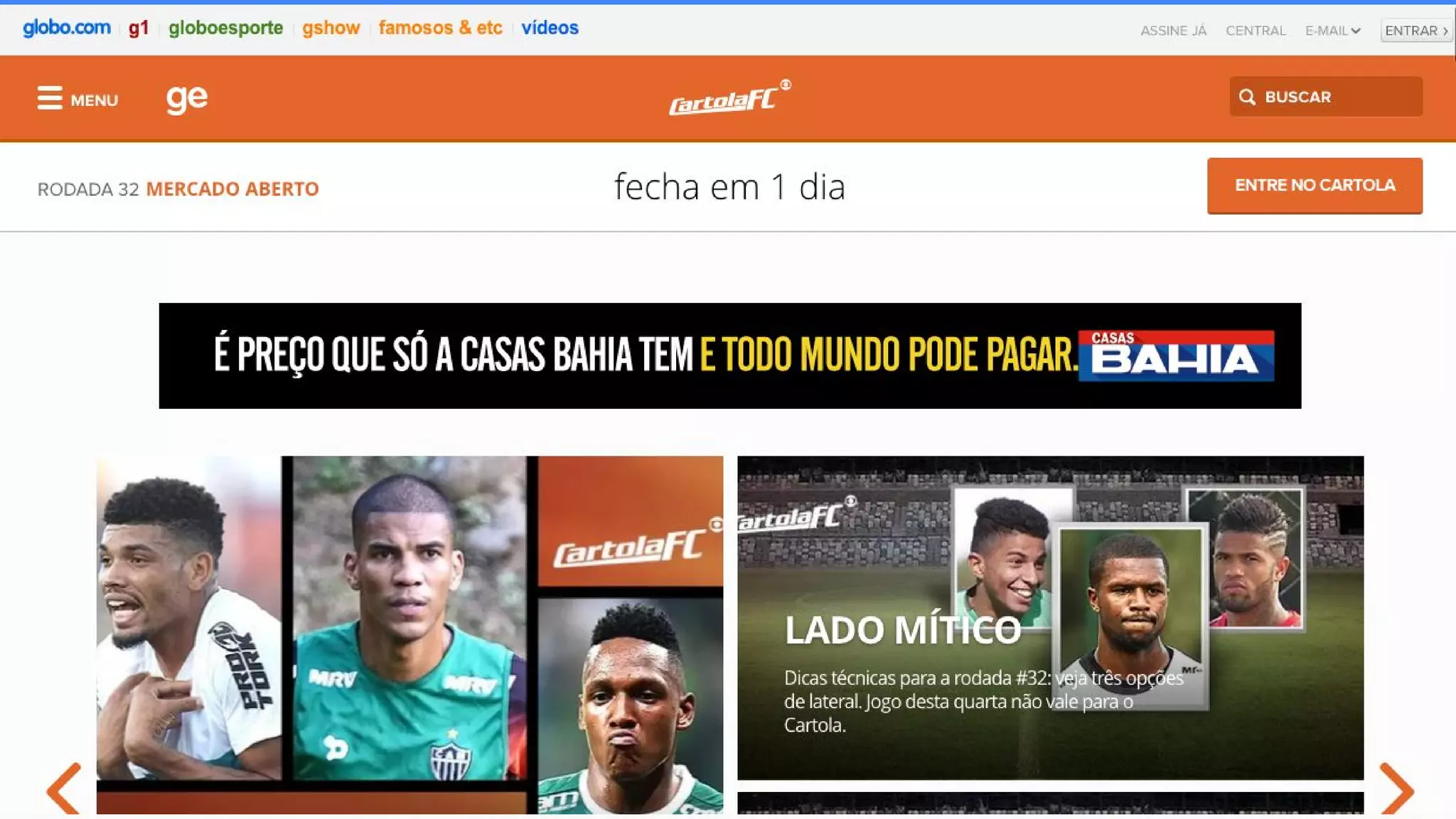 Cartola
● Api REST
● Command line interface
● agents
 