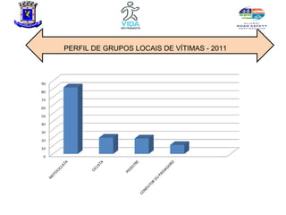 Quadro Multiplo Integrado

PERFIL DE GRUPOS LOCAIS DE VÍTIMAS - 2011
 
