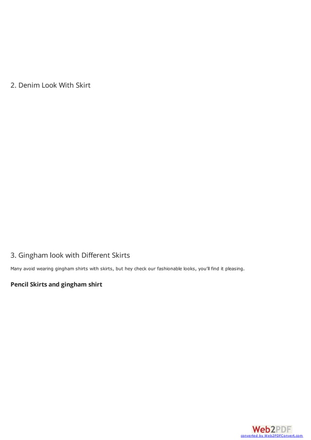 17 ideas to wear skirts in style