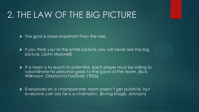 17 indisputable laws of teamwork by john maxwell