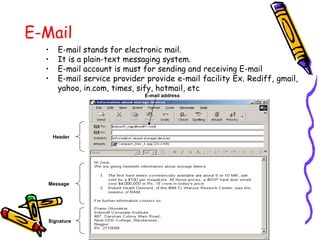 Introduction to Internet | PPT